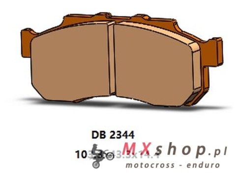 DELTA BRAKING KLOCKI HAMULCOWE KH712 PRZÓD HONDA SXS 500 PIONEER '15-'22, SXS 520 PIONEER '21-'22, SXS 700 PIONEER '16-'22 DELTA BRAKING KLOCKI HAMULCOWE KH712 PRZÓD HONDA SXS 500 PIONEER '15-'22, SXS 520 PIONEER '21-'22, SXS 700 PIONEER '16-'22