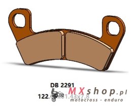 DELTA BRAKING KLOCKI HAMULCOWE KH741 PRZÓD ARCTIC CAT WILDCAT 700 '15-'19, STAMPEDE 900 '17-'19