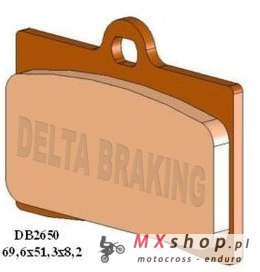 DELTA BRAKING KLOCKI HAMULCOWE KH95 PRZÓD APRILIA RS 50/125 '11-'20, CAGIVA MITO 125 '93-'10, DUCATI MONSTER 900 '93-'99, MOTO G
