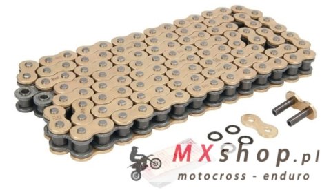 DID 525ZVMX2G&G-112 ŁAŃCUCH ZŁOTY / ZŁOTY (112 OGNIW) X-RING (525ZVMXGB112)(OTWARTY + ZAKUWKA) DID 525ZVMX2G&G-112 ŁAŃCUCH ZŁOTY / ZŁOTY (112 OGNIW) X-RING (525ZVMXGB112)(OTWARTY + ZAKUWKA)