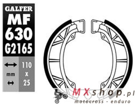 GALFER SZCZĘKI HAMULCOWE TYŁ APRILIO AMICO 50 '90-'95, GULLIVER 50 '95-'98, MOJITO 125 '05-, SCARABEO 100 '00-'04, SCARABEO 50 ' GALFER SZCZĘKI HAMULCOWE TYŁ APRILIO AMICO 50 '90-'95, GULLIVER 50 '95-'98, MOJITO 125 '05-, SCARABEO 100 '00-'04, SCARABEO 50 '