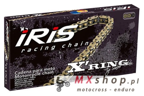 IRIS 525 XR-112 ŁAŃCUCH NAPĘDOWY (112-OGNIW) X-RING (OTWARTY + ZAKUWKA) KOLOR ZŁOTY (DO 900CCM) (39,0KN) IRIS 525 XR-112 ŁAŃCUCH NAPĘDOWY (112-OGNIW) X-RING (OTWARTY + ZAKUWKA) KOLOR ZŁOTY (DO 900CCM) (39,0KN)