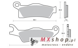 SBS KLOCKI HAMULCOWE KH617 OFF-ROAD SINTER KOLOR ZŁOTY CAN-AM OUTLANDER 800 / 1000 12-, RENEGADE 1000 12-, PRAWY PRZÓD / TYŁ