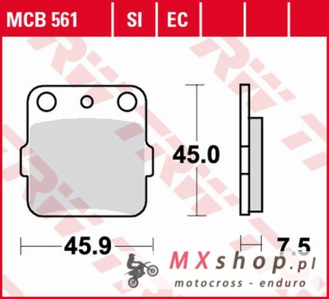 TRW ZF KLOCKI HAMULCOWE KH084 ORGANIC ECO HONDA CRF 150R '07-, PRZÓD TRX 400 '99-'09, PRZÓD/TYŁ KX 80/85 '88-, KX 100 '89-'09, S TRW ZF KLOCKI HAMULCOWE KH084 ORGANIC ECO HONDA CRF 150R '07-, PRZÓD TRX 400 '99-'09, PRZÓD/TYŁ KX 80/85 '88-, KX 100 '89-'09, S