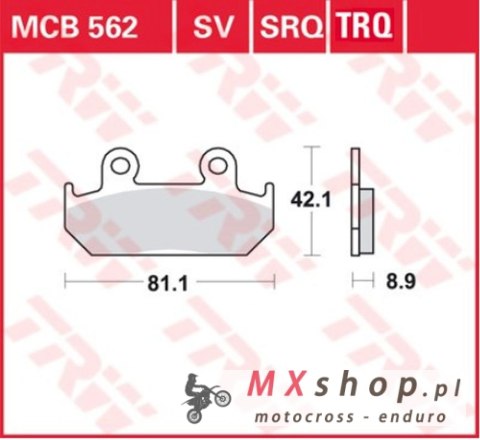 TRW ZF KLOCKI HAMULCOWE KH121 SINTER RACING HONDA CMX 450 86-89, CBR 600 87-94, XRV 750 AFRICA TWIN 90-92, PRZÓD (ZASTĘPUJĄ MCB5 TRW ZF KLOCKI HAMULCOWE KH121 SINTER RACING HONDA CMX 450 86-89, CBR 600 87-94, XRV 750 AFRICA TWIN 90-92, PRZÓD (ZASTĘPUJĄ MCB5