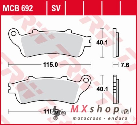 TRW ZF KLOCKI HAMULCOWE KH142 SINTER STREET HONDA ST 1100 PAN EUROPEAN '96-'02, NTV/NX 650 '88-'97, SUZUKI AN 650 BURGMAN '04-'1 TRW ZF KLOCKI HAMULCOWE KH142 SINTER STREET HONDA ST 1100 PAN EUROPEAN '96-'02, NTV/NX 650 '88-'97, SUZUKI AN 650 BURGMAN '04-'1