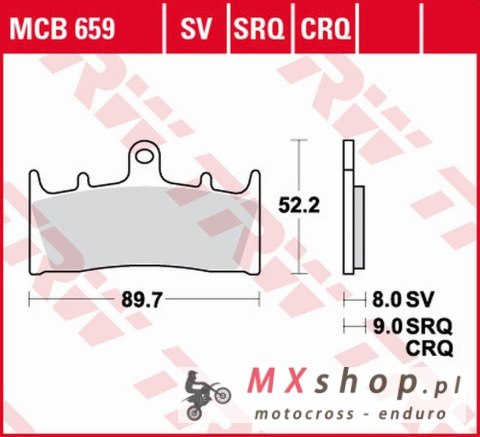 TRW ZF KLOCKI HAMULCOWE KH188 CARBON RACING KAWASAKI ZX-6R/ZX-7R '96-'02, ZX-9R '96-'01, ZRX 1100 '96-'00, ZRX 1200 '01-'06, ZX- TRW ZF KLOCKI HAMULCOWE KH188 CARBON RACING KAWASAKI ZX-6R/ZX-7R '96-'02, ZX-9R '96-'01, ZRX 1100 '96-'00, ZRX 1200 '01-'06, ZX-