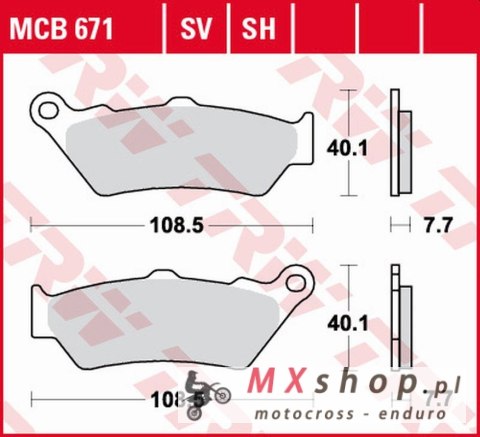 TRW ZF KLOCKI HAMULCOWE KH209 SINTER STREET BMW R 1200/1250 GS/ADV/R/RS/RT '13-, K 1600GT/GTL '11-, DUCATI SCRAMBLER 800, DIAVEL TRW ZF KLOCKI HAMULCOWE KH209 SINTER STREET BMW R 1200/1250 GS/ADV/R/RS/RT '13-, K 1600GT/GTL '11-, DUCATI SCRAMBLER 800, DIAVEL