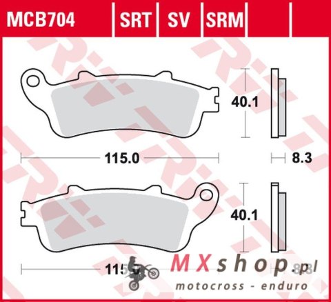 TRW ZF KLOCKI HAMULCOWE KH281 SINTER HONDA NSS 250 JAZZ '01-'04, FJS 400 SILVERWING '06-'08, FJS 600 SILVERWING '01-'10 PRZÓD TRW ZF KLOCKI HAMULCOWE KH281 SINTER HONDA NSS 250 JAZZ '01-'04, FJS 400 SILVERWING '06-'08, FJS 600 SILVERWING '01-'10 PRZÓD