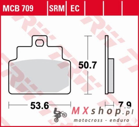 TRW ZF KLOCKI HAMULCOWE KH301 ORGANIC SCARABEO 4T 100 '01-'09, COMPANY 125 '09-'13, LEONARDO 125 '99-'05, MOJITO 125 '02-'12, SR TRW ZF KLOCKI HAMULCOWE KH301 ORGANIC SCARABEO 4T 100 '01-'09, COMPANY 125 '09-'13, LEONARDO 125 '99-'05, MOJITO 125 '02-'12, SR