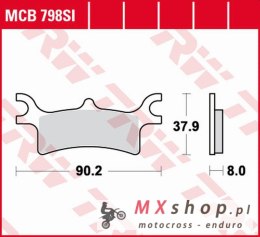 TRW ZF KLOCKI HAMULCOWE KH314 SINTER OFFROAD POLARIS SPORTSMAN 400 '03-'05, SPORTSMAN 450 '06-'07, SPORTSMAN 500 '03-'08, SCRAMB