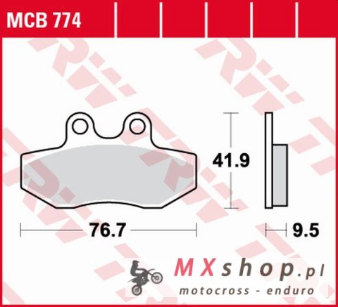 TRW ZF KLOCKI HAMULCOWE KH393 ORGANIC YAMAHA XC 125 X CYGNUS '04-'09 PRZÓD TRW ZF KLOCKI HAMULCOWE KH393 ORGANIC YAMAHA XC 125 X CYGNUS '04-'09 PRZÓD
