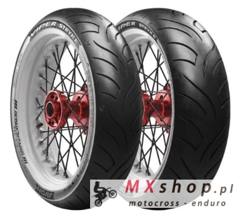 AVON OPONA 120/70-15 VIPER STRYKE AM63 56S TL PRZÓD DOT 11/2022 (2340911) AVON OPONA 120/70-15 VIPER STRYKE AM63 56S TL PRZÓD DOT 11/2022 (2340911)