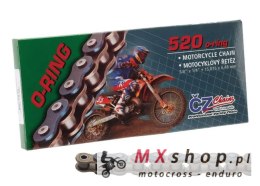 CZ ŁAŃCUCH NAPĘDOWY 520 ORM (102 OGNIW) O-RING DO 450 CCM (34,0 KN) + ZAPINKA
