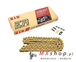 DID 520ERVT-96 ŁAŃCUCH NAPĘDOWY (96 OGNIW) X-RING (ZŁOTY) (OTWARTY + ZAPINKA)