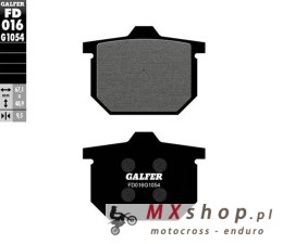 GALFER KLOCKI HAMULCOWE KH029 PÓŁMETALICZNE