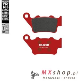 GALFER KLOCKI HAMULCOWE KH208 / KH213 PÓŁMETALICZNE (TRIAL)