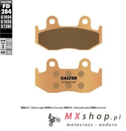GALFER KLOCKI HAMULCOWE KH323 SPIEK METALICZNY (GRUBOŚĆ 9,2 MM)