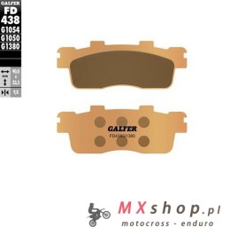 GALFER KLOCKI HAMULCOWE KH498 SPIEK METALICZNY SCOOTER