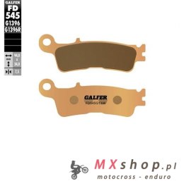 GALFER KLOCKI HAMULCOWE KH755 SPIEK METALICZNY (ZŁOTE) OFF ROAD PRZÓD FANTIC XX 125; XEF/XXF 250/450; XEX 250 '22-; YAMAHA YZ 25