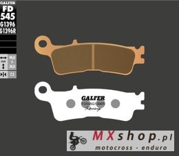 GALFER KLOCKI HAMULCOWE KH755 SPIEK METALICZNY (ZŁOTE) RACING PRZÓD FANTIC XX 125; XEF/XXF 250/450; XEX 250 '22-; YAMAHA YZ 250 