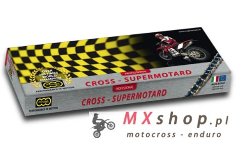 REGINA ŁAŃCUCH NAPĘDOWY 520RH2 (120 OGNIW) MOTOCROSS DO 500 CCM ZŁOTY (135RH2/1000) (BEZ ORINGÓW) REGINA ŁAŃCUCH NAPĘDOWY 520RH2 (120 OGNIW) MOTOCROSS DO 500 CCM ZŁOTY (135RH2/1000) (BEZ ORINGÓW)