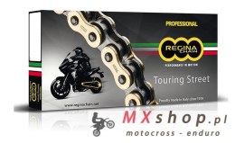 REGINA ŁAŃCUCH NAPĘDOWY 530ZRT (108 OGNIW) Z-RING TOURING-STREET DO 1000CCM ZŁOTY (ZAKUWKA) (136ZRT/006)