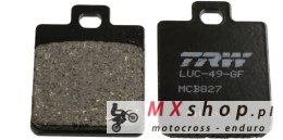 TRW ZF KLOCKI HAMULCOWE KH260 GILERA RUNNER 50 '99-'06, STALKER 50 '97-'06, PIAGGIO LIBERTY 125 '98-'14, LIBERTY 200 '98-'08, NR