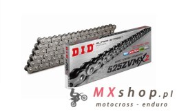 DID 525ZVMX2-128 ŁAŃCUCH NAPĘDOWY (128 OGNIWA) X-RING (OTWARTY + ZAKUWKA)