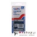 NISSIN 2024/10 KLOCKI HAMULCOWE KH104 PREMIUM SEMI-METALLIC (SPIEK METALICZNY) (ECE R90) (MADE IN JAPAN) (2P-209NS)