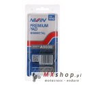 NISSIN 2024/10 KLOCKI HAMULCOWE KH187 PREMIUM SEMI-METALLIC (SPIEK METALICZNY) (ECE R90) (MADE IN JAPAN) (2P-203NS)