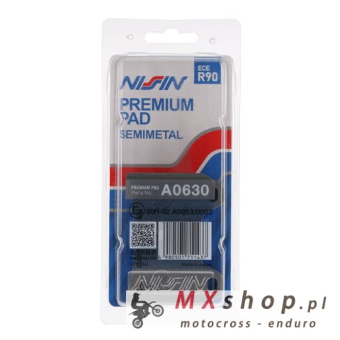 NISSIN 2024/10 KLOCKI HAMULCOWE KH244 PREMIUM SEMI-METALLIC (SPIEK METALICZNY) (ECE R90) (MADE IN JAPAN) (2P-270NS) NISSIN 2024/10 KLOCKI HAMULCOWE KH244 PREMIUM SEMI-METALLIC (SPIEK METALICZNY) (ECE R90) (MADE IN JAPAN) (2P-270NS)