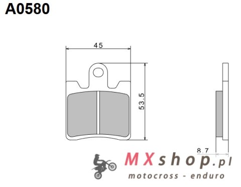 NISSIN 2024/10 KLOCKI HAMULCOWE KH283 PREMIUM SEMI-METALLIC (SPIEK METALICZNY) (ECE R90) (MADE IN JAPAN) (2P-265NS) NISSIN 2024/10 KLOCKI HAMULCOWE KH283 PREMIUM SEMI-METALLIC (SPIEK METALICZNY) (ECE R90) (MADE IN JAPAN) (2P-265NS)