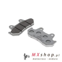 NISSIN 2024/10 KLOCKI HAMULCOWE KH69/2 PREMIUM SEMI-METALLIC (SPIEK METALICZNY) (ECE R90) (MADE IN JAPAN) (2P-242NS)