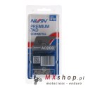 NISSIN 2024/10 KLOCKI HAMULCOWE KH80 PREMIUM SEMI-METALLIC (SPIEK METALICZNY) (ECE R90) (MADE IN JAPAN) (2P-222NS)