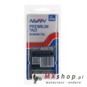 NISSIN 2024/10 KLOCKI HAMULCOWE KH88 PREMIUM SEMI-METALLIC (SPIEK METALICZNY) (ECE R90) (MADE IN JAPAN) (2P-207NS)