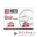 OMOTO ZESTAW 20 SZTUK CHUSTECZKI DO KASKU MOKRA I SUCHA O!MOTO CLEANING WIPES PAKIET W OPAKOWANIU ZBIORCZYM IDEALNY NA LADE