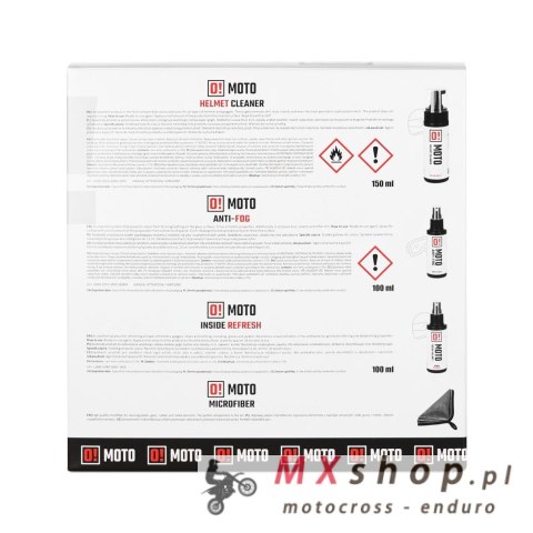 OMOTO ZESTAW PREZENTOWY DO PIELĘGNACJI KASKU O! HELMET CARE AND PROTECT (O!MOTO) (OLE-016) OMOTO ZESTAW PREZENTOWY DO PIELĘGNACJI KASKU O! HELMET CARE AND PROTECT (O!MOTO) (OLE-016)