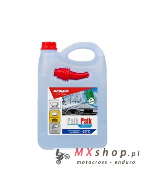 AUTOLAND NOWY PsikPsik zimowy płyn do spryskiwaczy zapachowy 4l ( do -20)