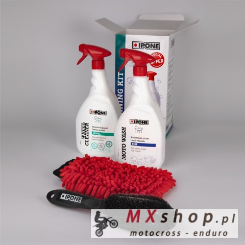 IPONE CLEANING KIT (MOTO WASH+WHEEL CLEANER) ZESTAW DO MYCIA MOTOCYKLA (CARELINE) (4) IPONE CLEANING KIT (MOTO WASH+WHEEL CLEANER) ZESTAW DO MYCIA MOTOCYKLA (CARELINE) (4)