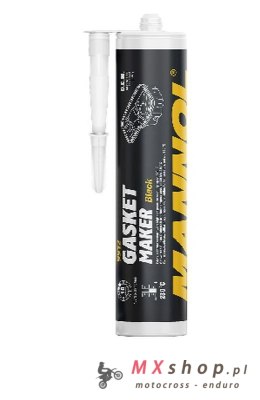 MANNOL GASKET MAKER - SILIKON USZCZELNIAJĄCY - KOLOR CZARNY 85G (ZASTĘPUJE USZCZELKI) (9912) (24)