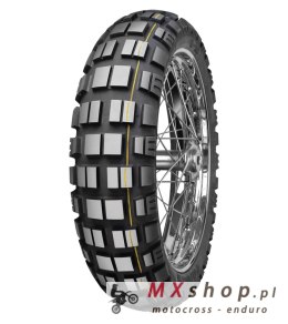 MITAS OPONA 140/80B18 E-10 ENDURO DAKAR 70T TL M+S TYŁ (ŻÓŁTY PASEK) DOT 03-04/2023 (24426) WYCOFANE (ZAMIENNIK:70001216)