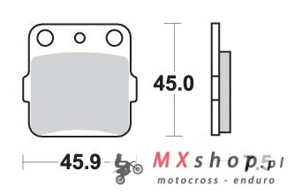 SBS KLOCKI HAMULCOWE KH84 OFF-ROAD SINTER KOLOR ZŁOTY SBS KLOCKI HAMULCOWE KH84 OFF-ROAD SINTER KOLOR ZŁOTY