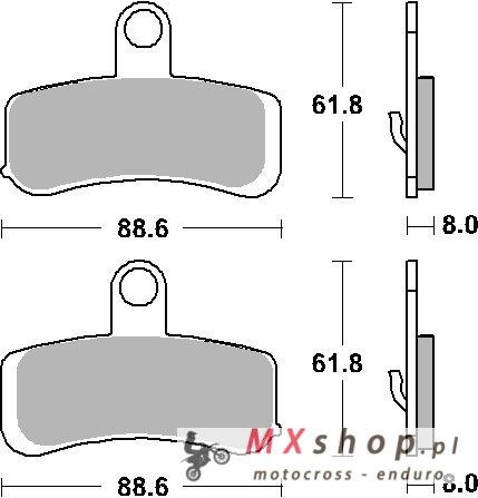 SBS PROMOCJA KLOCKI HAMULCOWE KH457 STREET PERFORMANCE (EXCEL) SINTER KOLOR ZŁOTY PASUJE DO: HARLEY DAVIDSON ROAD KING/FAT BOY/S SBS PROMOCJA KLOCKI HAMULCOWE KH457 STREET PERFORMANCE (EXCEL) SINTER KOLOR ZŁOTY PASUJE DO: HARLEY DAVIDSON ROAD KING/FAT BOY/S