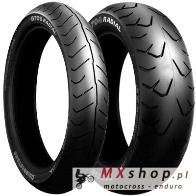 BRIDGESTONE OPONA 130/70R18 EXEDRA G709 63H TL PRZÓD HONDA GL1800 DOT 07-45/2024