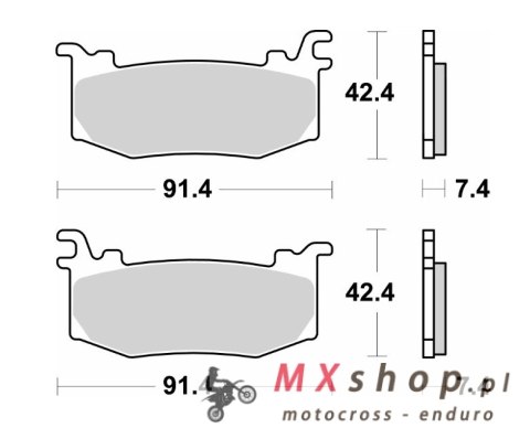 SBS KLOCKI HAMULCOWE KH STREET PERFORMANCE (EXCEL) SINTER KOLOR ZŁOTY PRZÓD APRILIA RSV4 FACTORY '25-, DUCATI PANIGALE V4/V4S '2 SBS KLOCKI HAMULCOWE KH STREET PERFORMANCE (EXCEL) SINTER KOLOR ZŁOTY PRZÓD APRILIA RSV4 FACTORY '25-, DUCATI PANIGALE V4/V4S '2