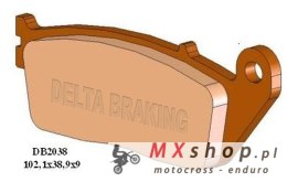 DELTA BRAKING KLOCKI HAMULCOWE KH14 / KH226 PRZÓD BMW C 600/650 '12-'22, CAGIVA NAVIGATOR 1000 '00-'05, HONDA CBR 250 '11-'22, C