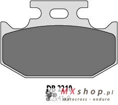 DELTA BRAKING KLOCKI HAMULCOWE KH152, KH152/2 - ZASTĘPUJĄ DB2210MX-D ORAZ DB2210QD-D