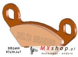 DELTA BRAKING KLOCKI HAMULCOWE KH159 POLARIS - ZASTĘPUJĄ DB2460MX-D ORAZ DB2460QD-D