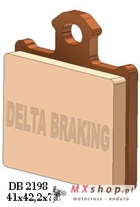 DELTA BRAKING KLOCKI HAMULCOWE KH602 KTM SX85`11-18 TYŁ - ZASTĘPUJĄ DB2198MX-N ORAZ DB2198QD-N DELTA BRAKING KLOCKI HAMULCOWE KH602 KTM SX85`11-18 TYŁ - ZASTĘPUJĄ DB2198MX-N ORAZ DB2198QD-N
